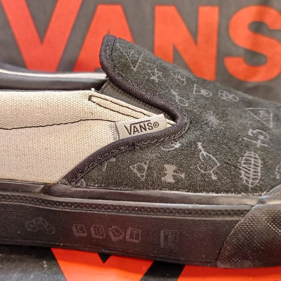 Vans x Cult BMX  Men\'s 7/Women\'s 8.5 Slip On Black/Gray VN0A5JISN42 main image 13